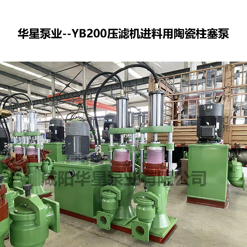 板框壓濾機(jī)專用柱塞泵